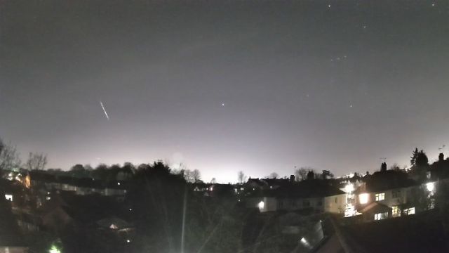 AMS100 meteor