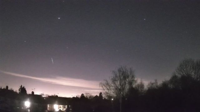 AMS100 meteor