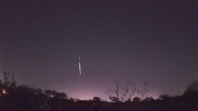 AMS100 meteor