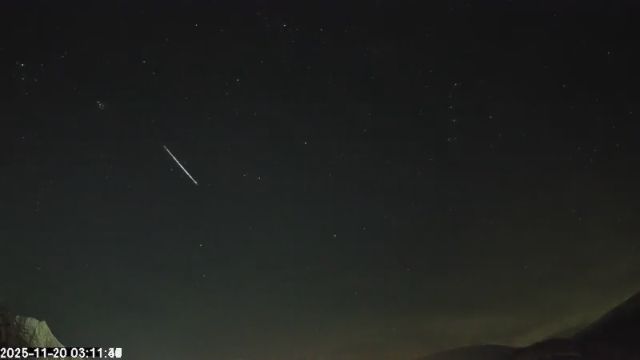 AMS135 meteor