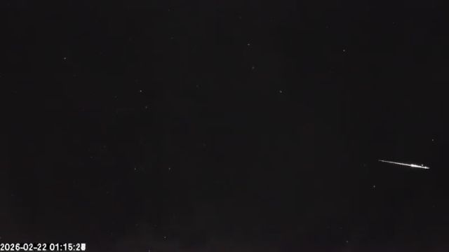 AMS135 meteor