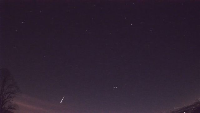 AMS202 meteor