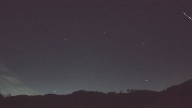 AMS203 meteor