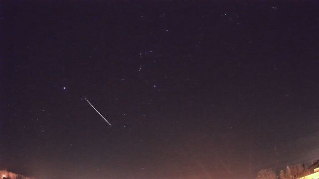 AMS205 meteor