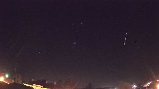AMS205 meteor