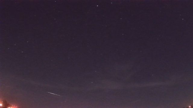 AMS205 meteor