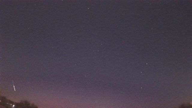 AMS207 meteor