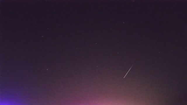 AMS207 meteor