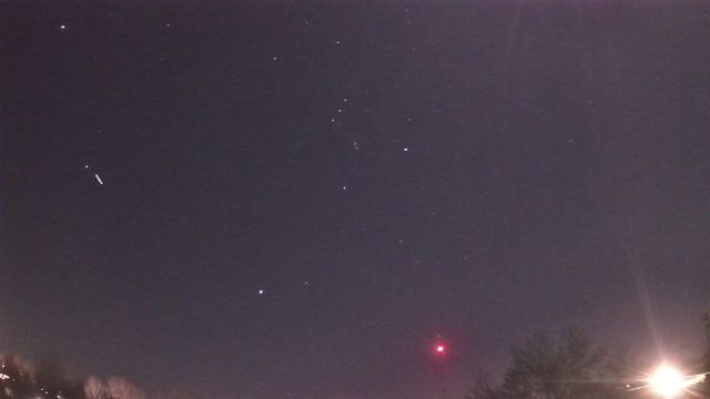 AMS207 meteor