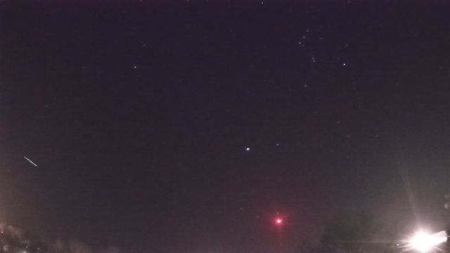 AMS207 meteor