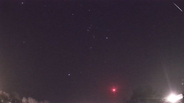 AMS207 meteor