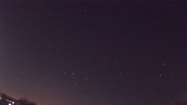AMS207 meteor