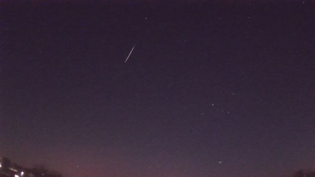 AMS207 meteor