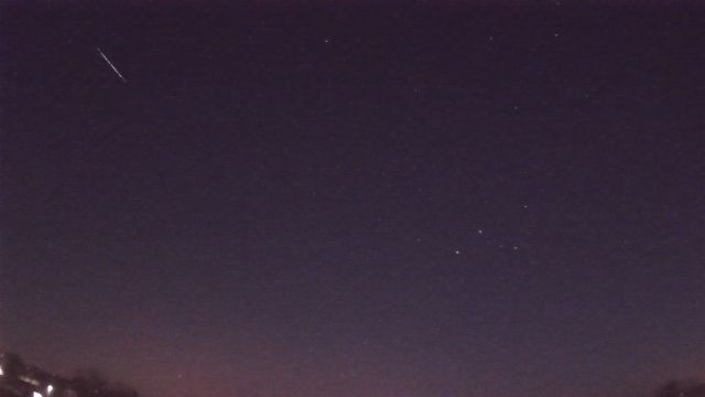 AMS207 meteor