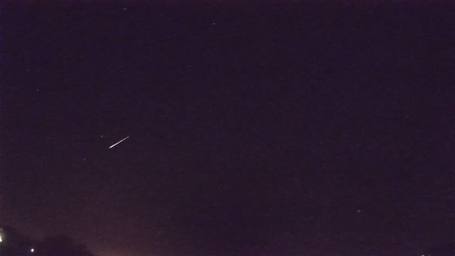 AMS207 meteor