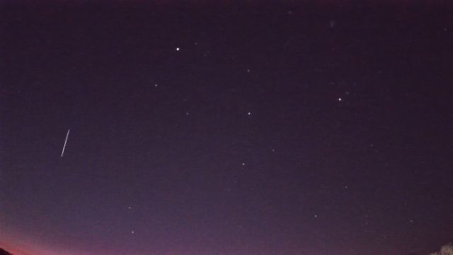 AMS207 meteor