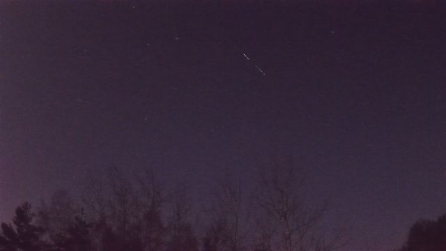AMS214 meteor