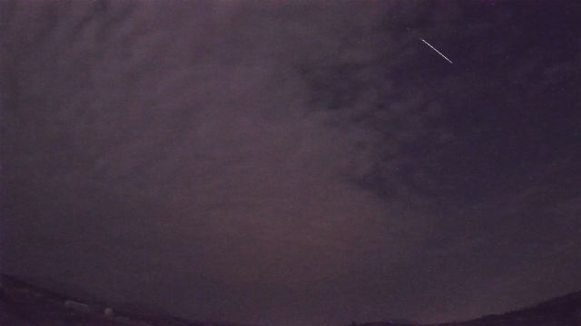 AMS221 meteor