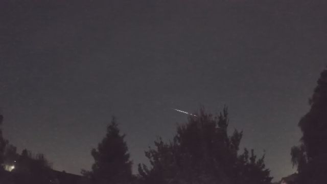 AMS233 meteor