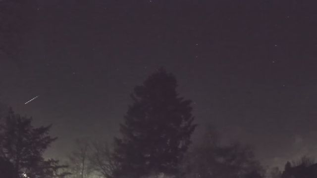 AMS233 meteor