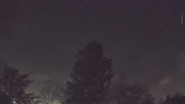 AMS233 meteor