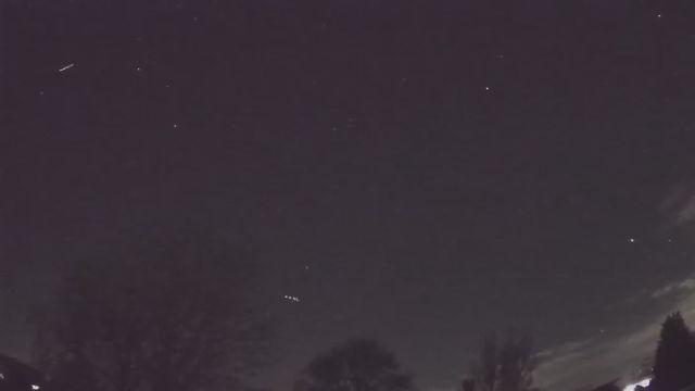 AMS233 meteor