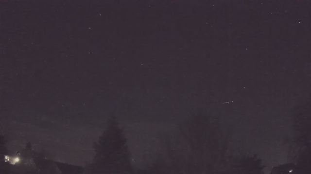 AMS233 meteor