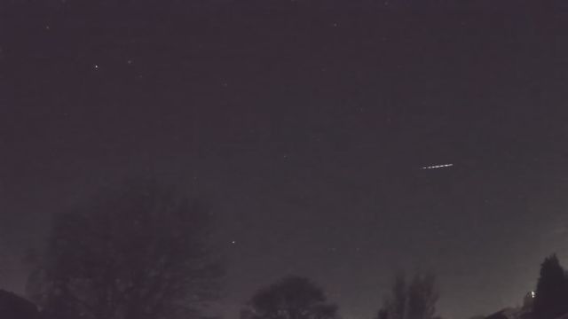 AMS233 meteor
