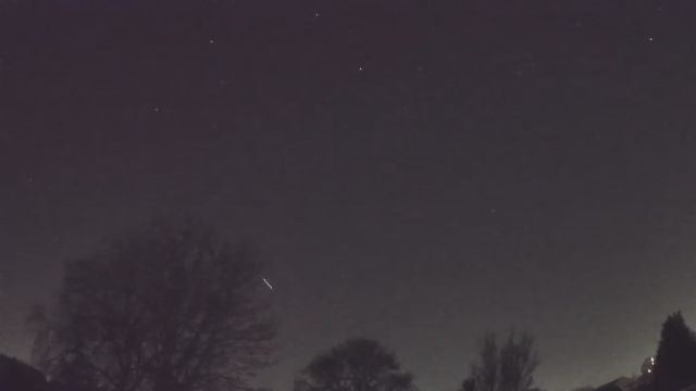 AMS233 meteor