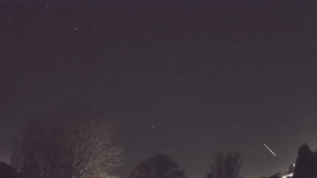 AMS233 meteor