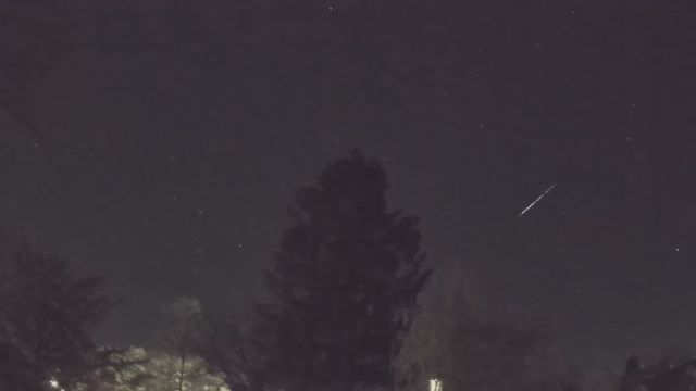 AMS233 meteor
