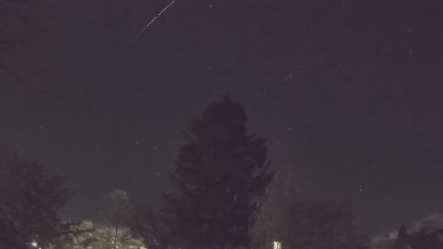 AMS233 meteor