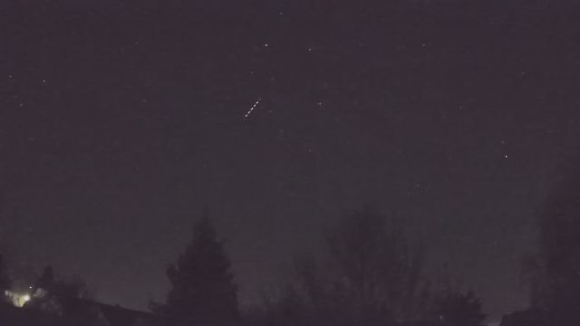 AMS233 meteor