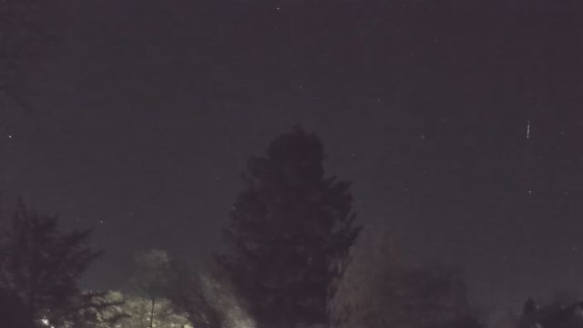 AMS233 meteor
