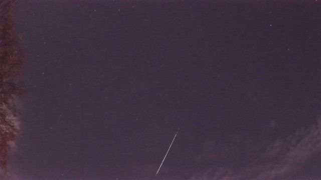 AMS233 meteor