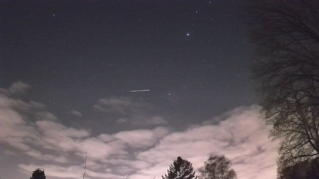 AMS233 meteor