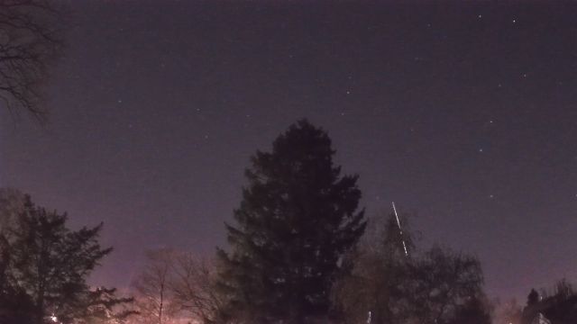 AMS233 meteor
