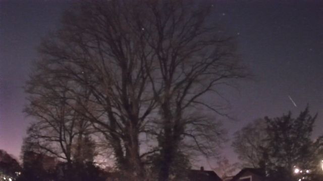 AMS233 meteor