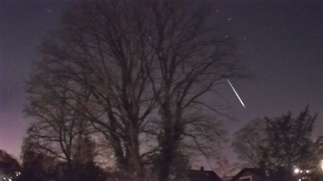 AMS233 meteor
