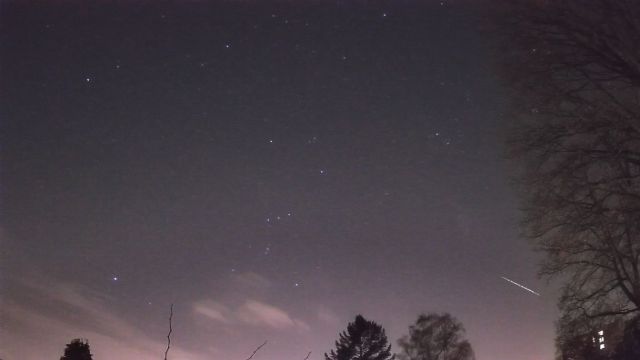 AMS233 meteor