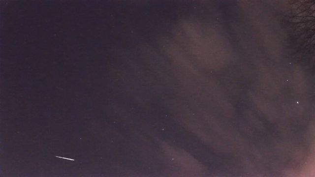 AMS233 meteor