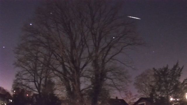 AMS233 meteor