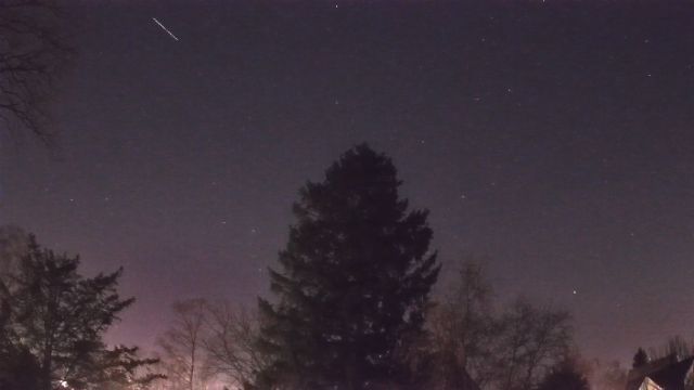 AMS233 meteor