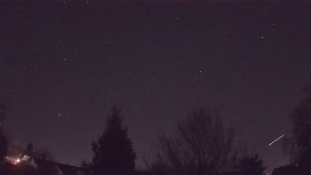 AMS233 meteor