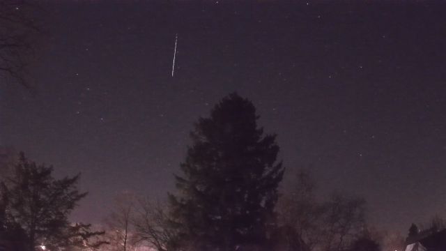 AMS233 meteor