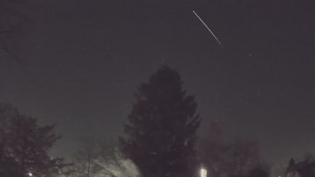 AMS233 meteor