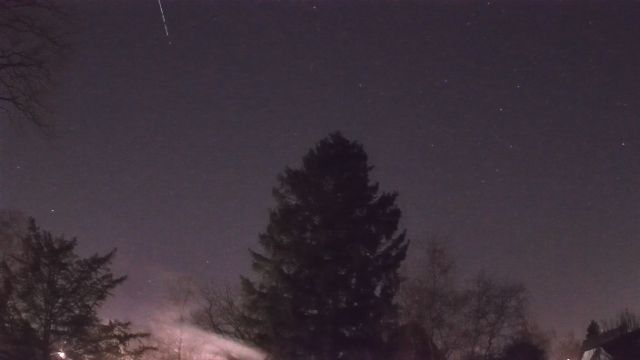 AMS233 meteor