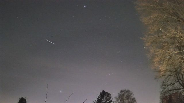 AMS233 meteor