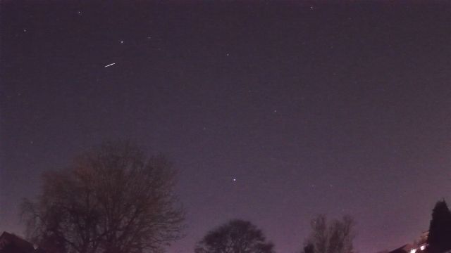AMS233 meteor