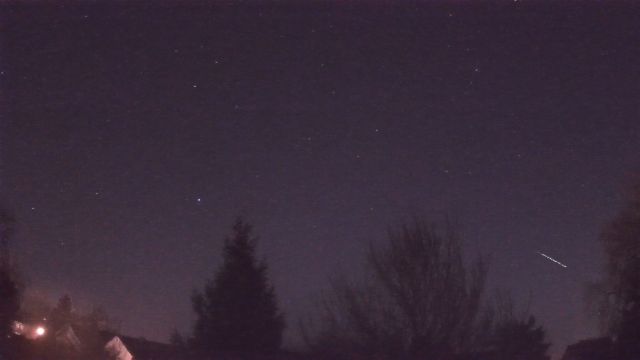 AMS233 meteor